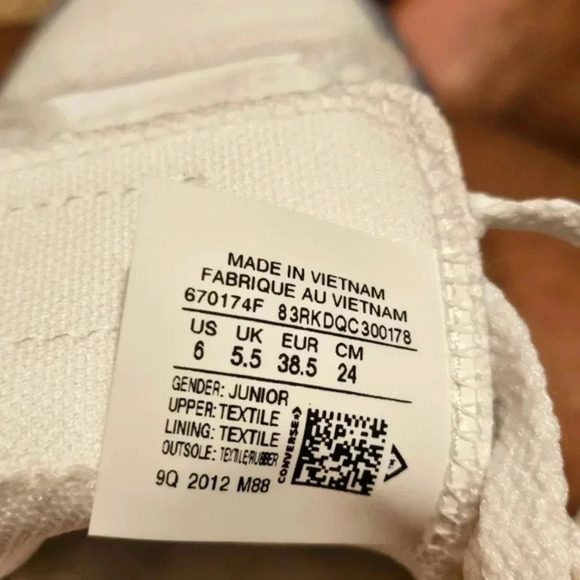 Converse Chuck Taylor All Star 'Confetti' Junior Sz 6 #670174F - Picture 5 of 9